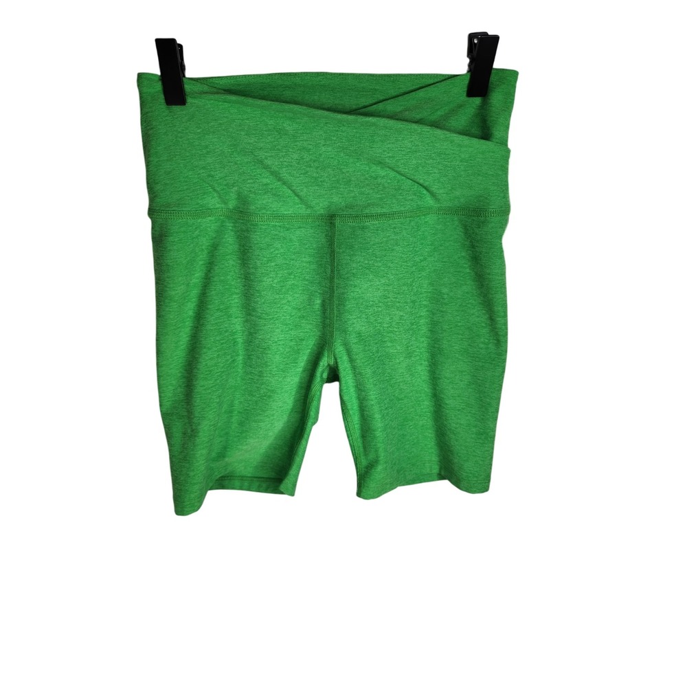 Beyond Yoga Green Bike Shorts